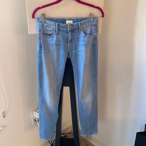 Mother cropped jeans size 26